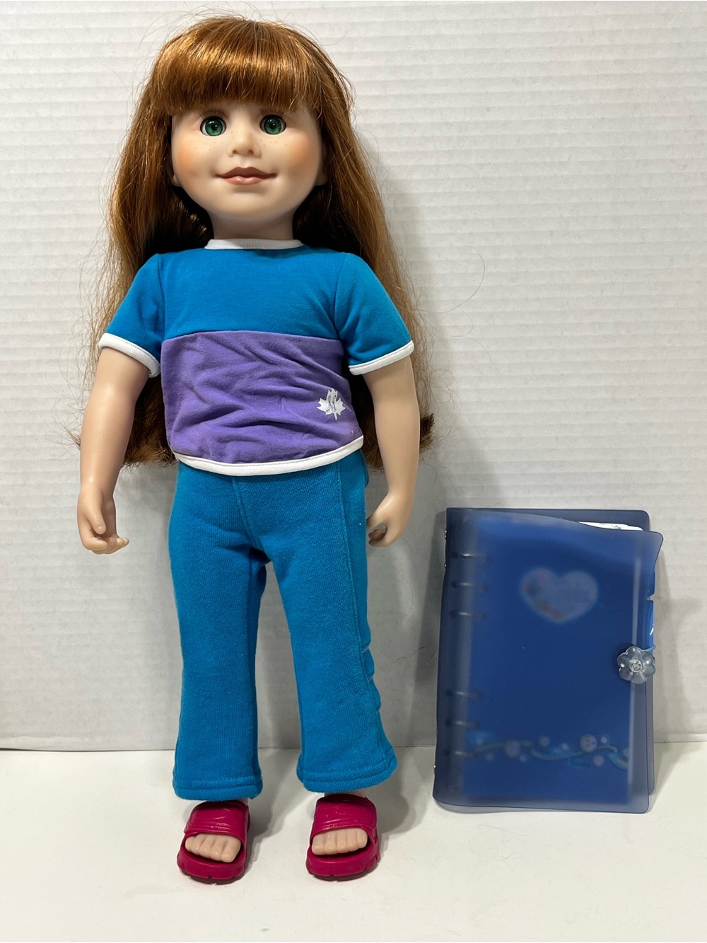MAPLELEA Jenna 18” doll Canadian girl like American girls dolls.